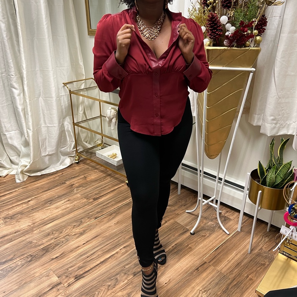 Elegant European woman shirts